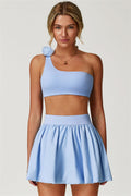 The Blooming Sports Bra Tennis Skirt 2-Piece Set