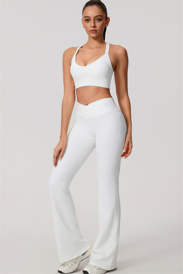 The Daze Sports Bra Flared Leggings 2-Piece Set