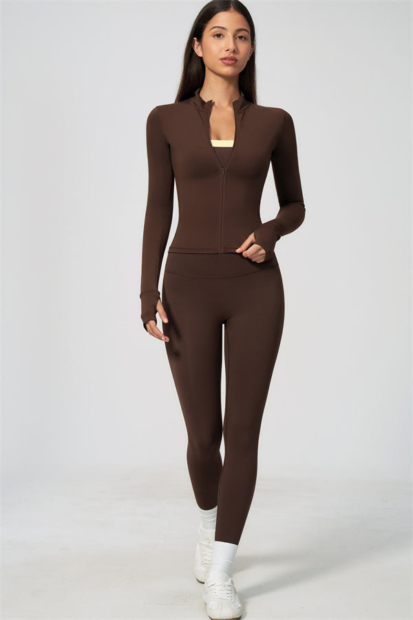 The Seraphine Jacket Tank Top Leggings 3-Piece Set