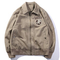Loose American Tank Suit World War II Retro Bomber Jacket
