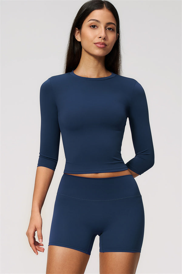 The Natalia Half-Sleeve Top