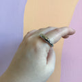 Bite Down Titanium Ring