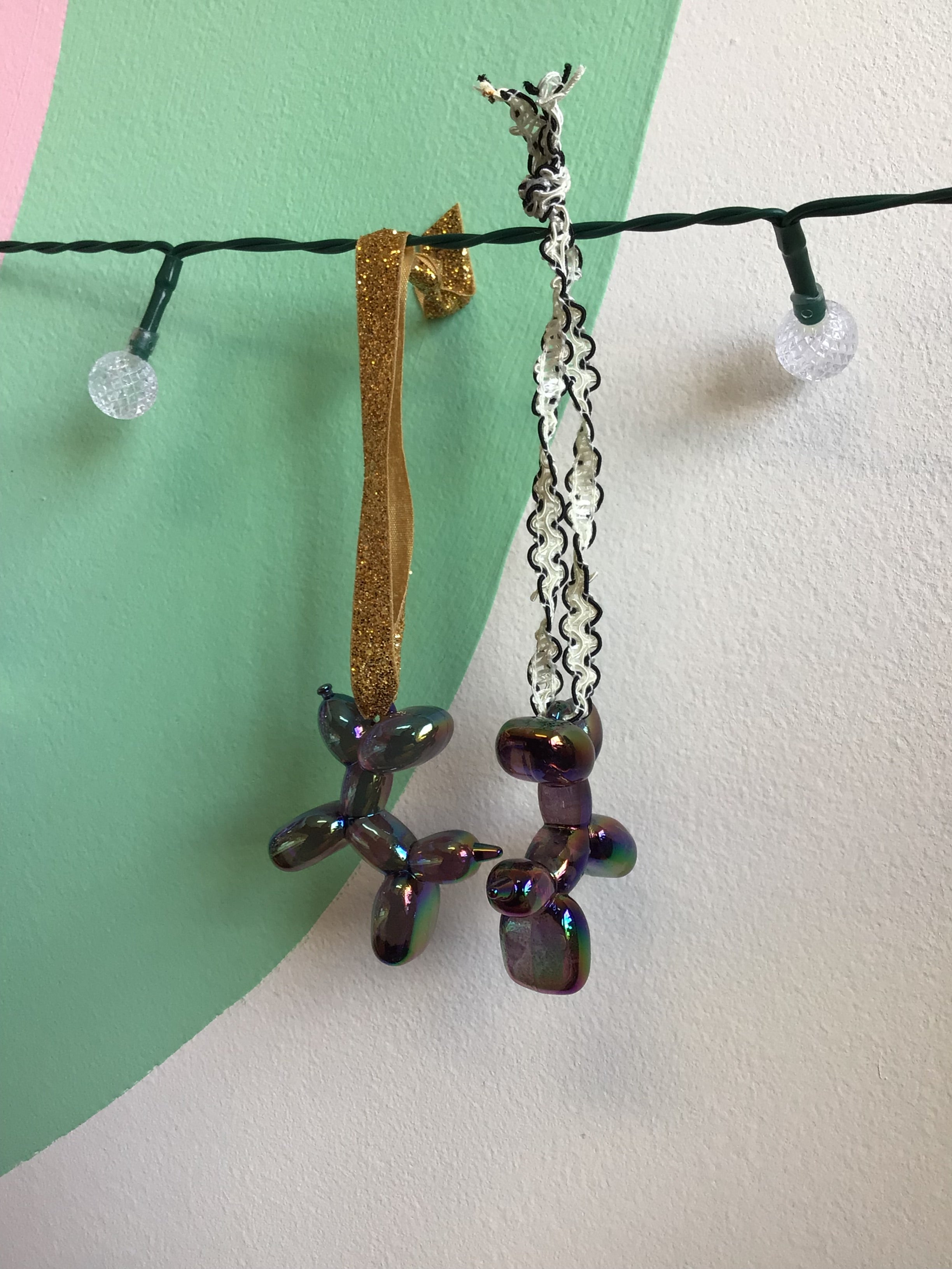 Balloon Dog Ornaments