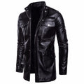 Men's Fashion Long Jacket with Four Pockets (B036)