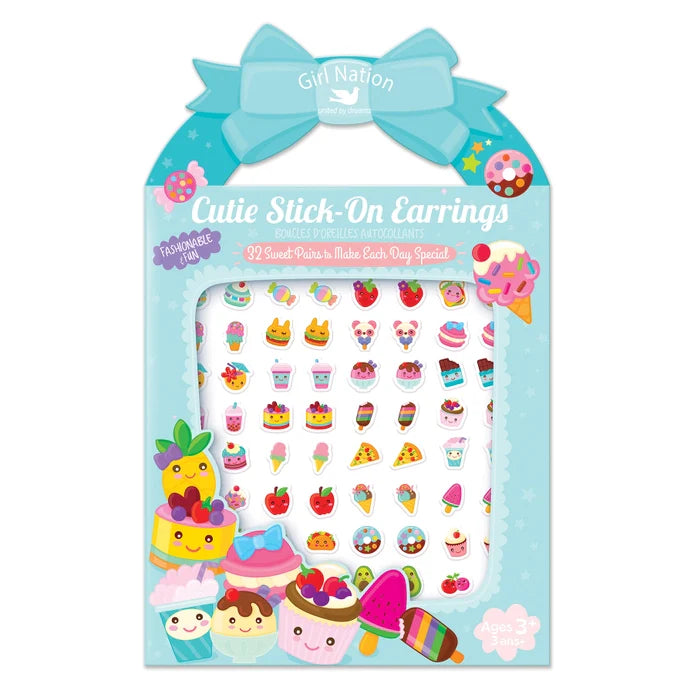 "Sweets & Treats" Stick-On Earrings