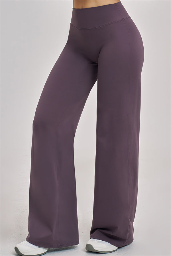 The Swoon Long Sleeve Crop top Flared Leggings 2-Piece Set