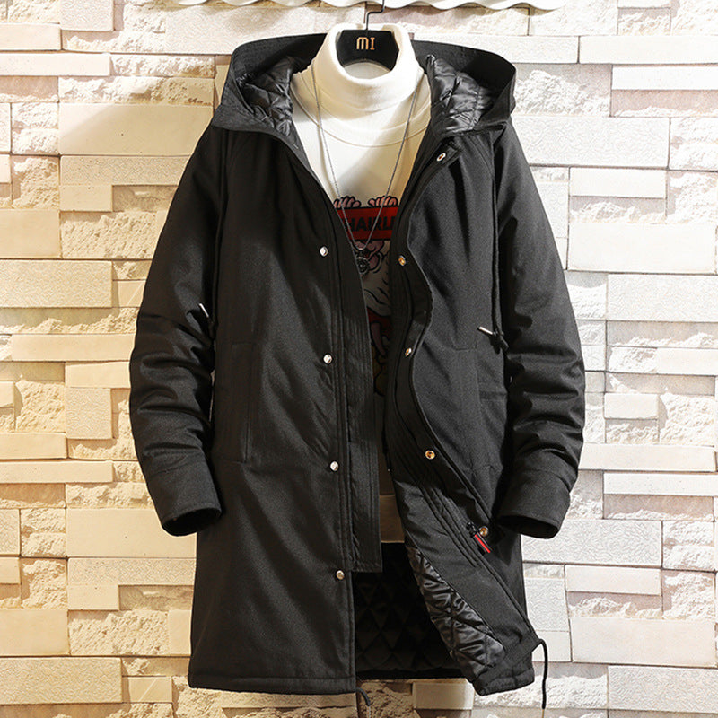 Loose Hooded Plus-size Oversized Men's Stylish Casual Coat