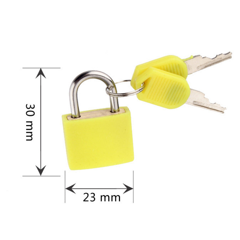 22MM Color Plastic Jacket Shell Padlock