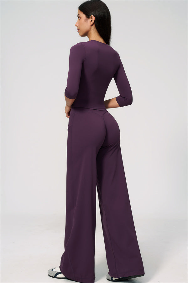 The Natalia Half-Sleeve Top