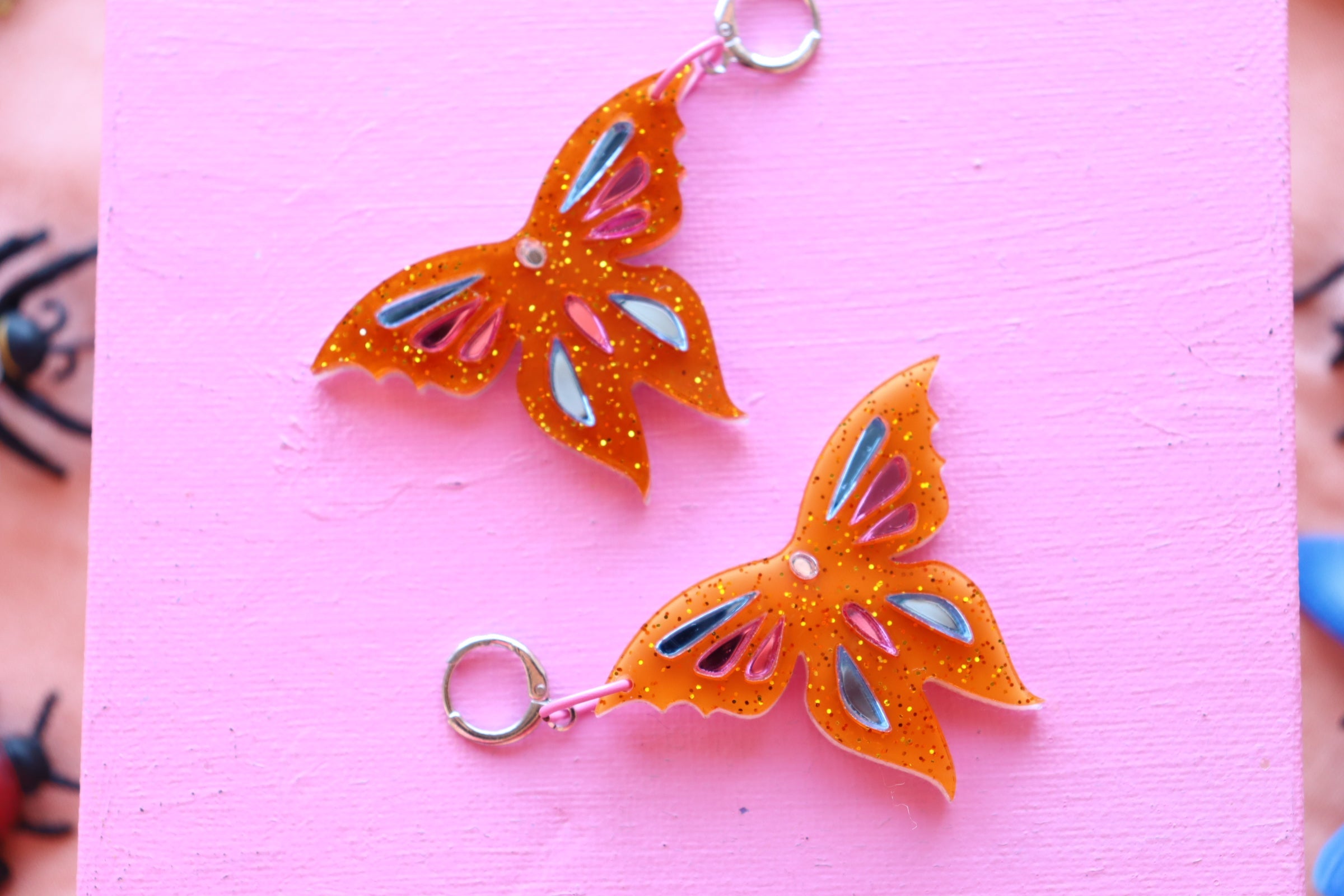 Orange Shimmer Butterfly