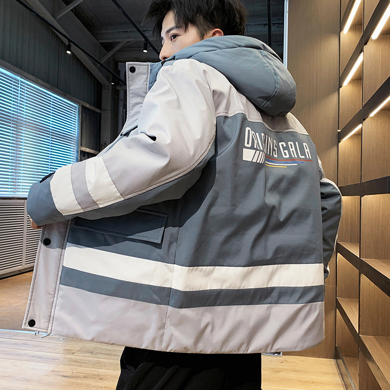 Thick And Warm Cotton-Padded Jacket, Casual Wide And Short Cotton Jacket