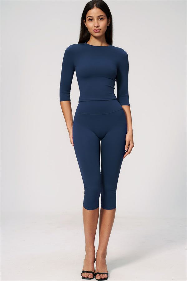 The Natalia Half-Sleeve Top