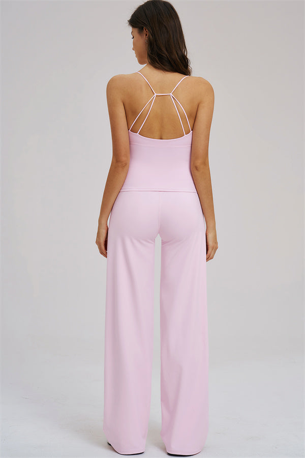 The Mosaic Tank Top Straight Leg Pants 2-Piece Set