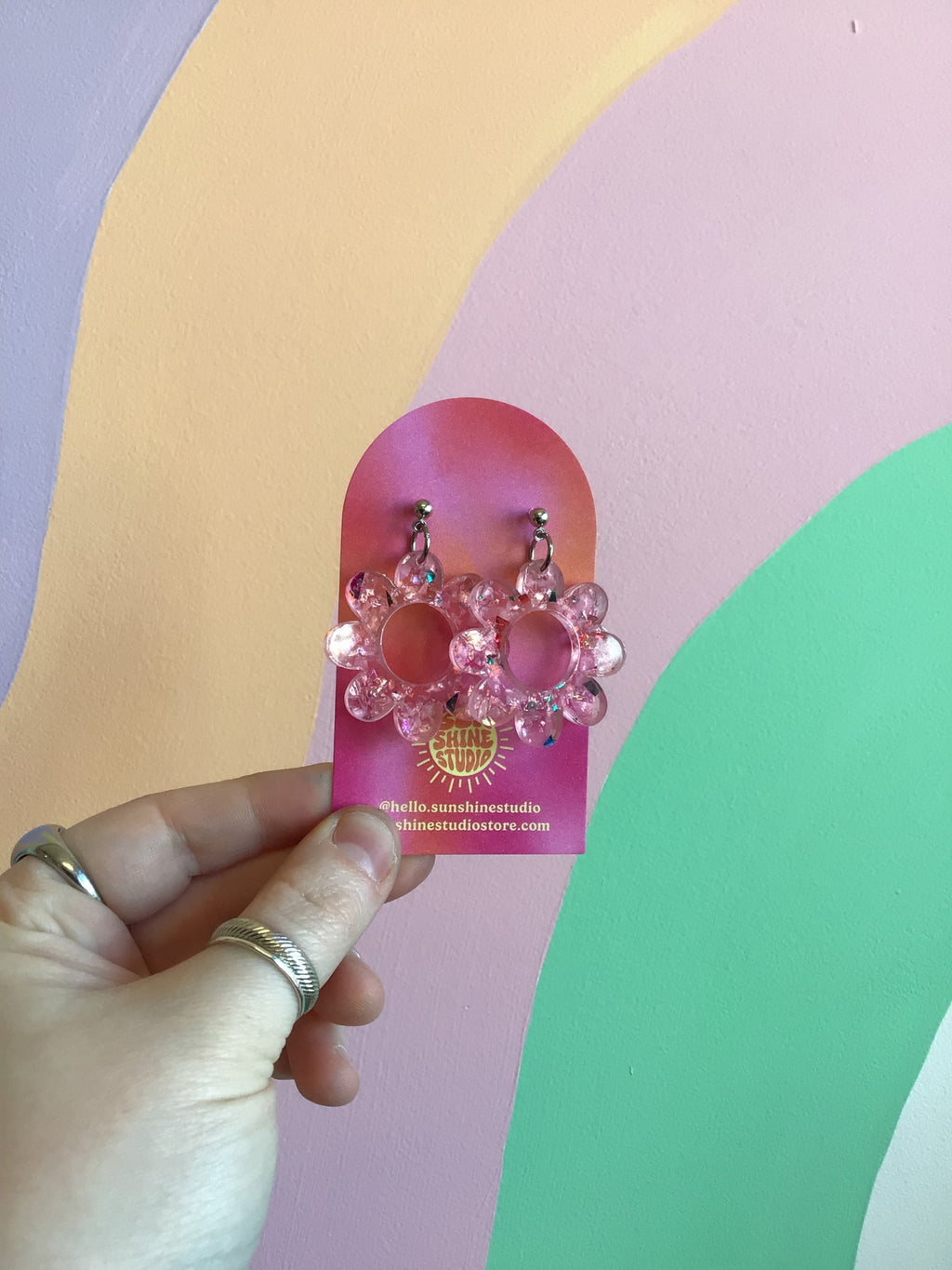 Happy Spring Daisy Earrings