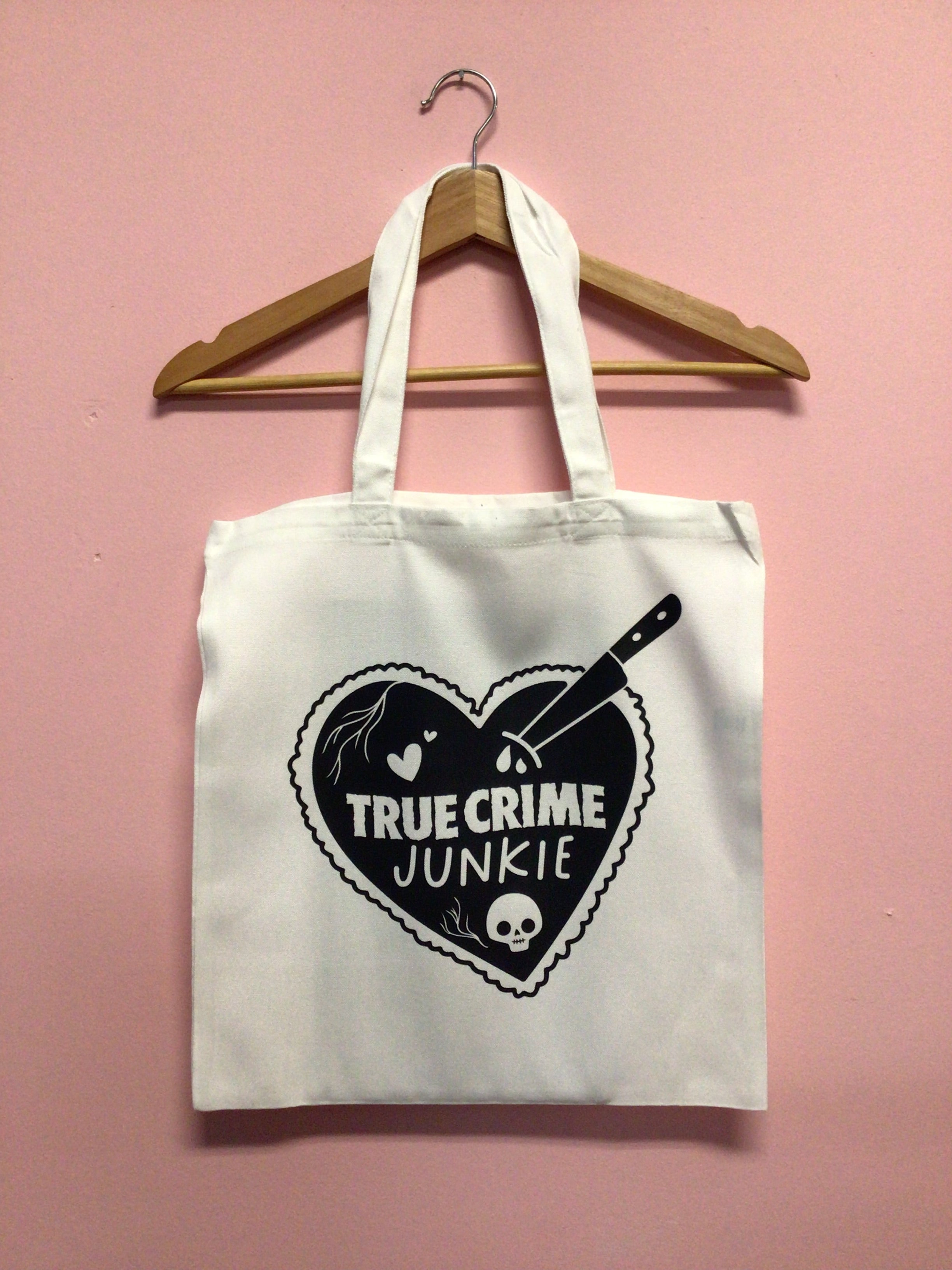 True Crime Junkie Tote