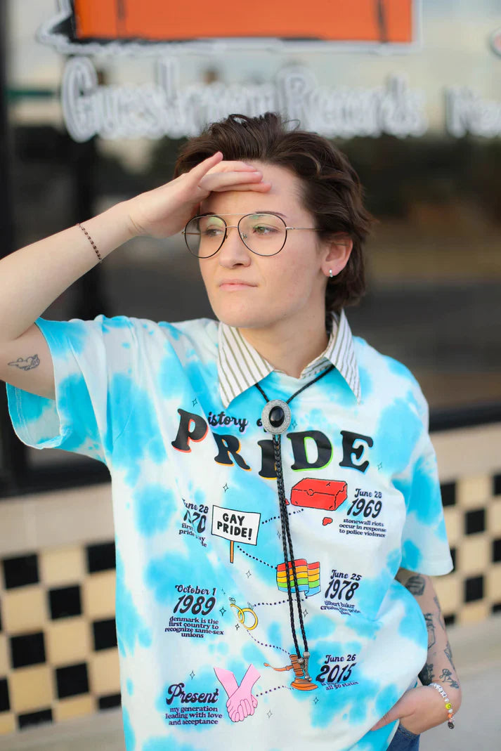 "History of Pride" t-shirt 100% Cotton