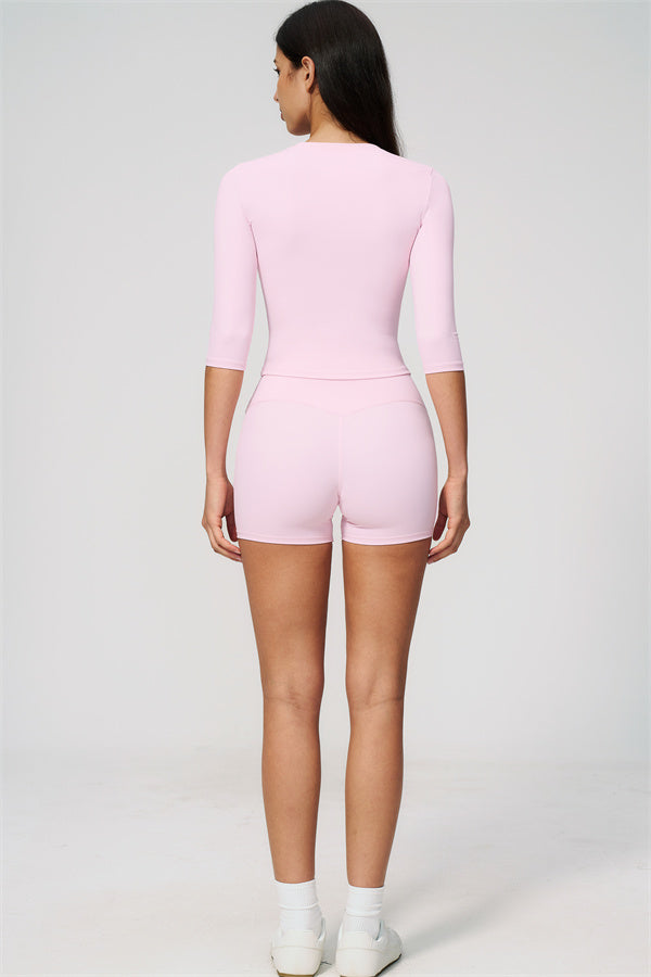 The Natalia Half-Sleeve Top