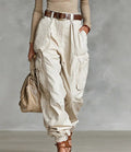Niche Relaxed-fit Wide-leg Casual Trousers For Women