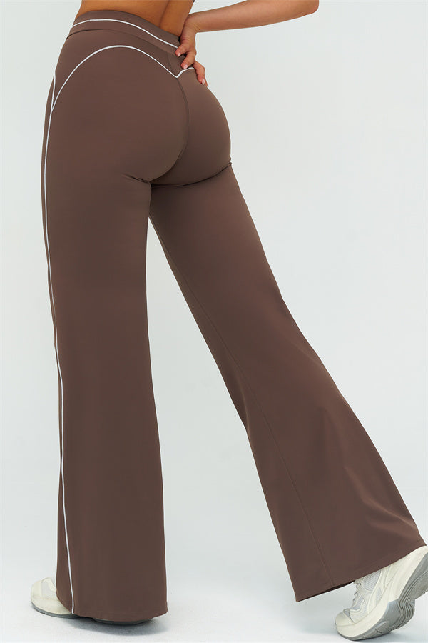 The Amara Long Sleeve T-shirt Flared Leggings 2-Piece Set