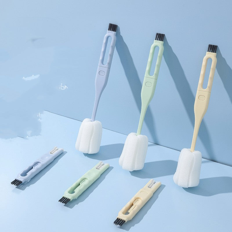 Three-in-one U-shaped Cup Brush Household Removable