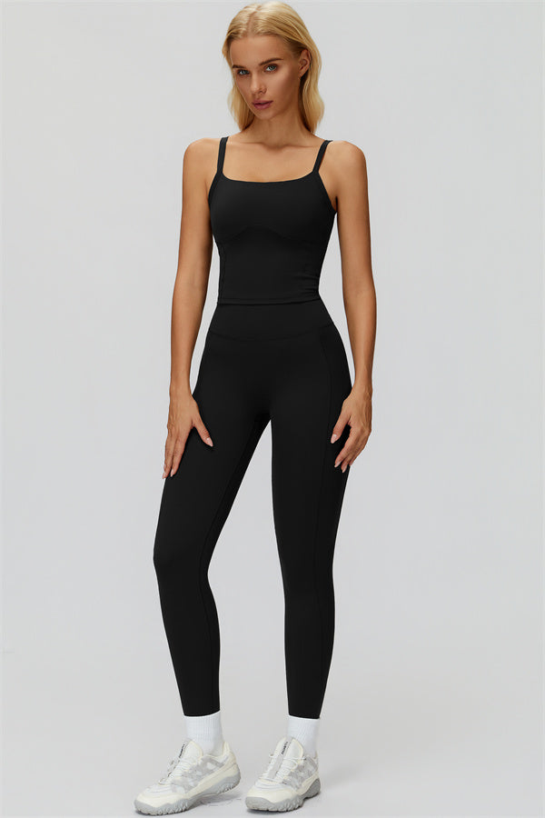 The Fyra Crop Tank Leggings 2-Piece Set