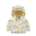 Children's Hooded Coral Fleece Padded Jacket