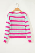 Stripe Round Neck Sweater