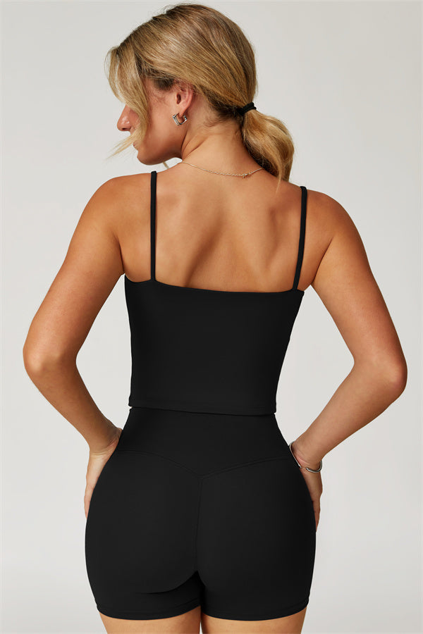 The Agile Crop Top Shorts 2-Piece Set