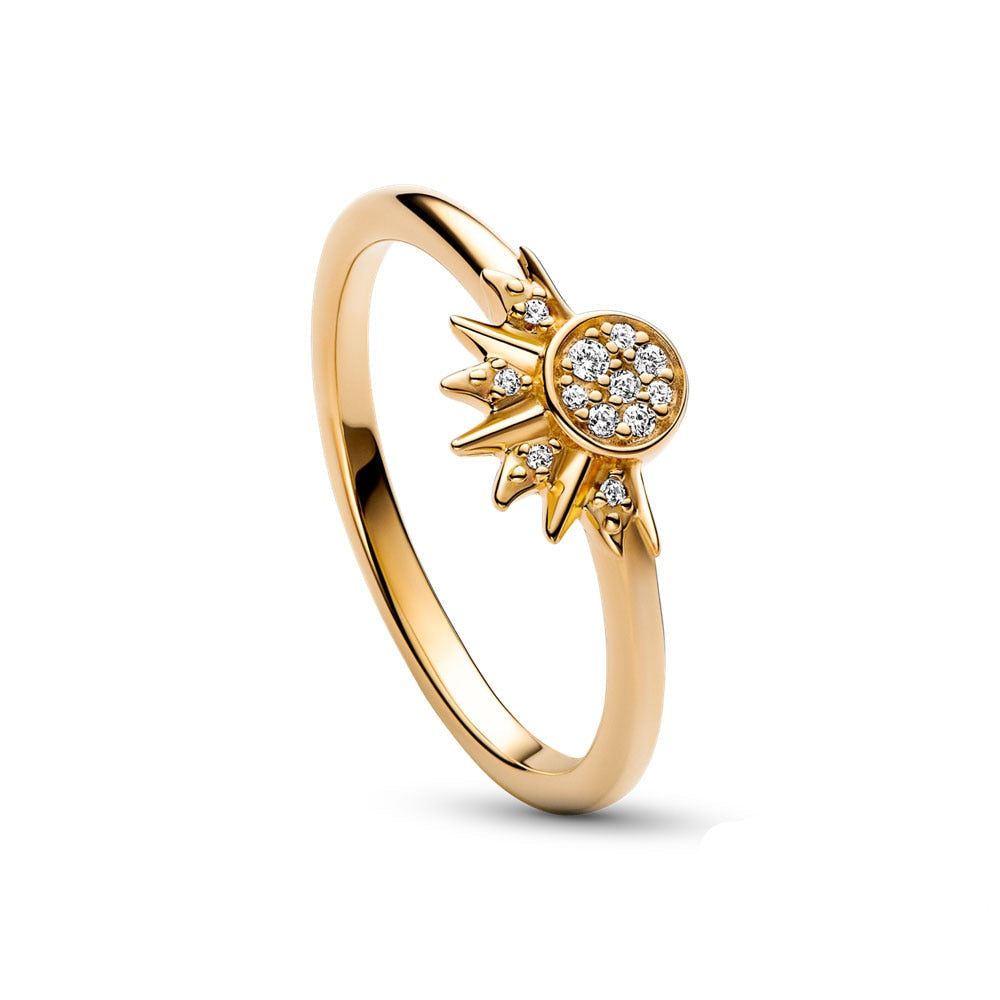 Pandora Moon and Sun Ring