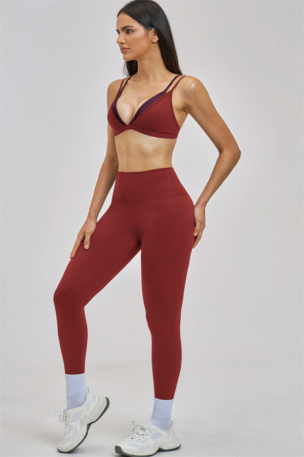 The Seraphine Layered V Sports Bra