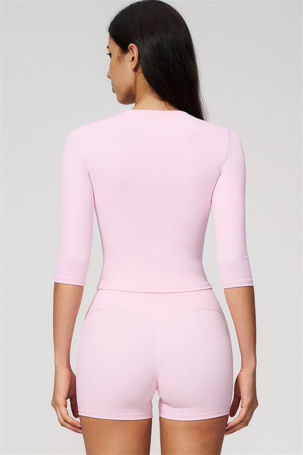 The Natalia Half-Sleeve Top