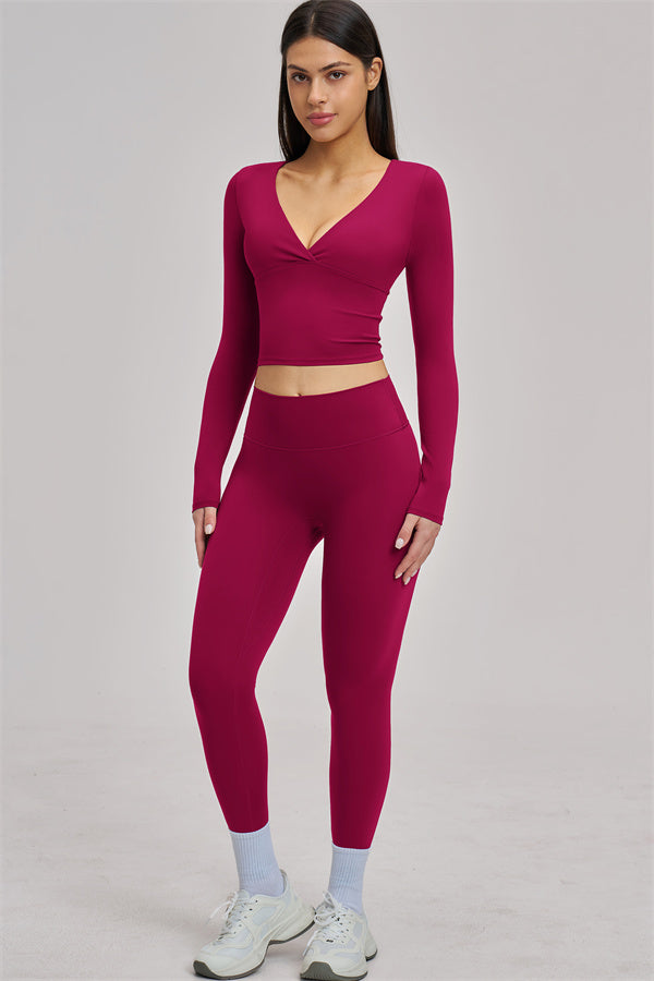 The Swoon Long Sleeve Crop top