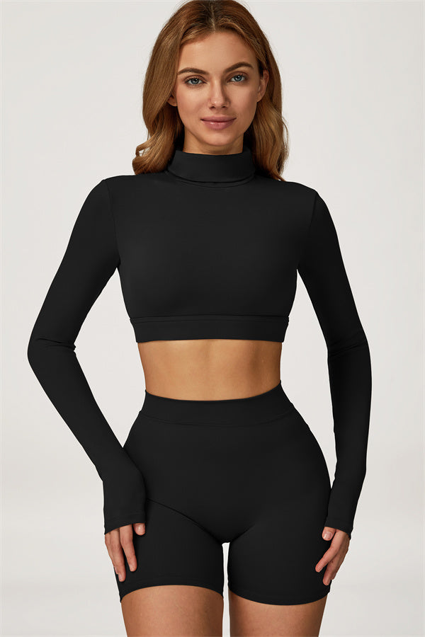The Axis Crop Top Shorts 2-Piece Set