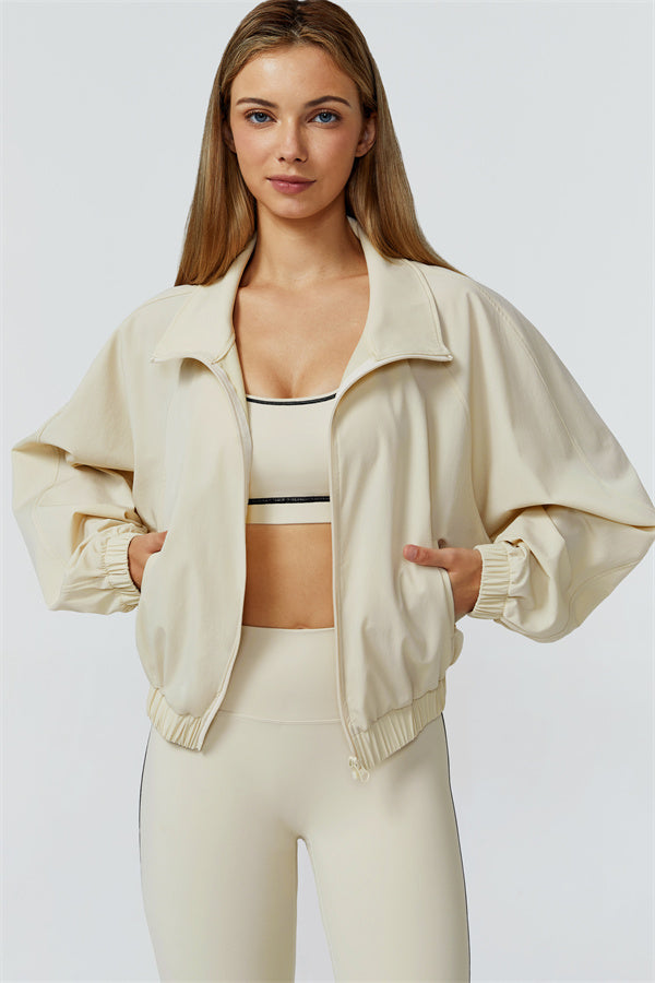 The Venus Zip Jacket Sports Bra Leggings 3-Piece Set