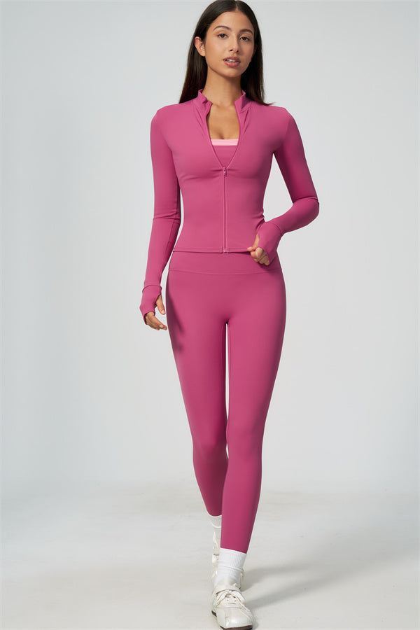 The Seraphine Jacket Tank Top Leggings 3-Piece Set