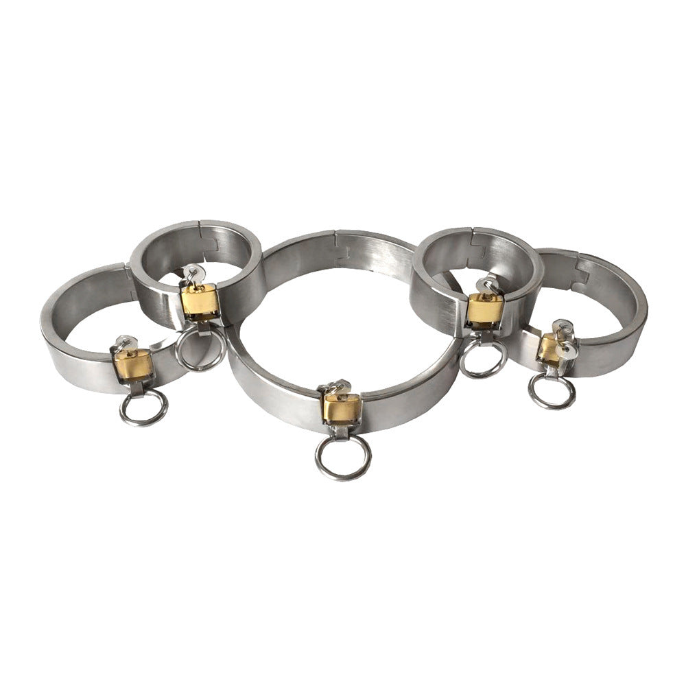 Stainless Steel Male Lock Five Piece Set
