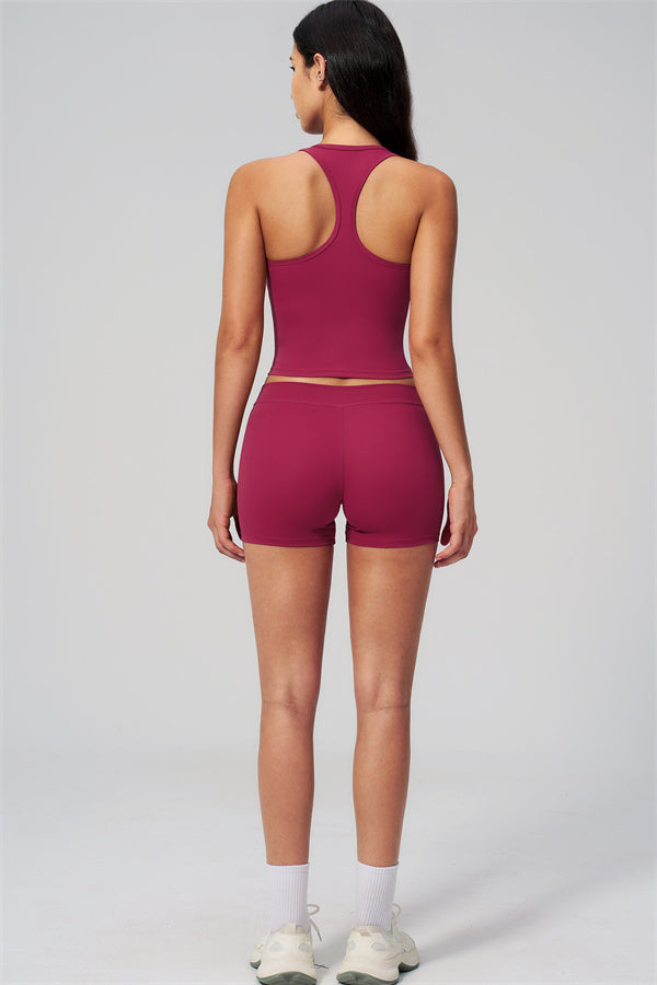 The Revive Crop Top Shorts 2-Piece Set