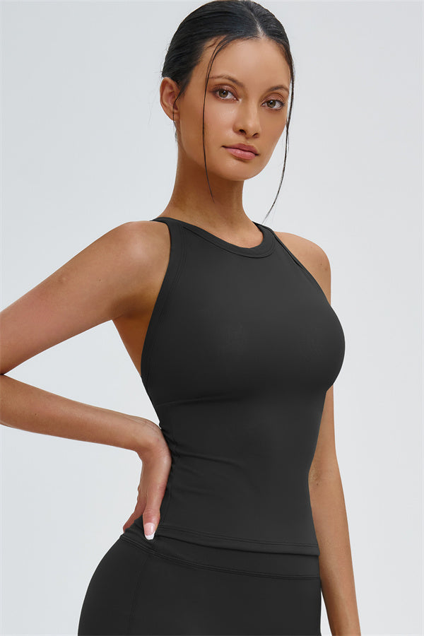 The Slate X-Back Top Flared Leggings 2-Piece Set