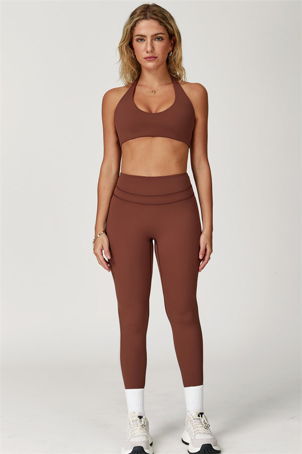The Boost Halter Sports Bra