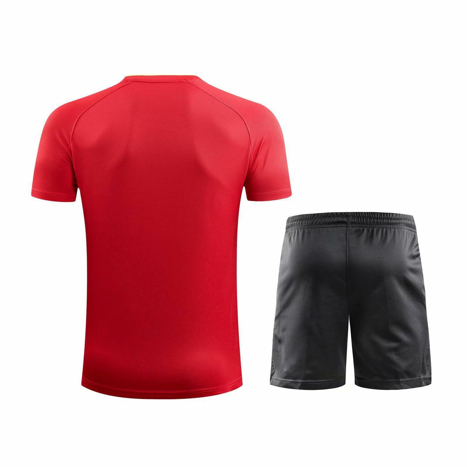 Badminton Clothes Outfit Men's And Women's Tennis Ball Badminton Sweat-absorbent Breathable Competition Training Clothes