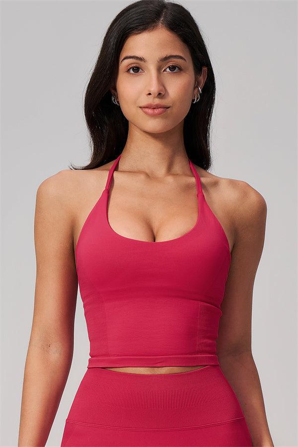 The Align Halter Tank Top Flared Leggings 2-Piece Set