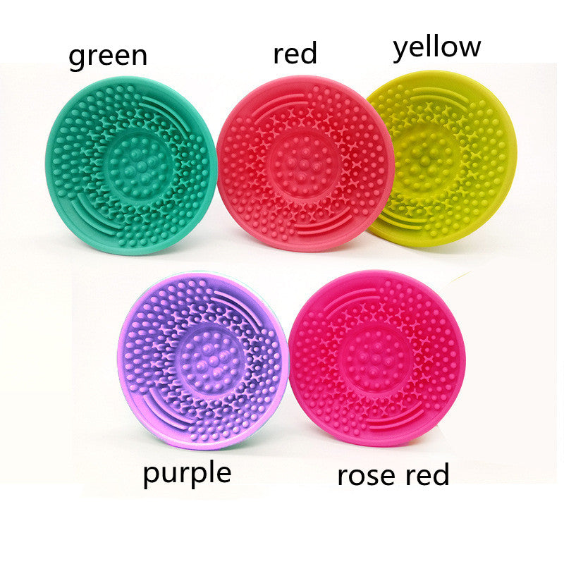 Makeup Brush Scrubbing Pad Makeup Brush Cleaning Pad Suction Cup Clean Cup Brush