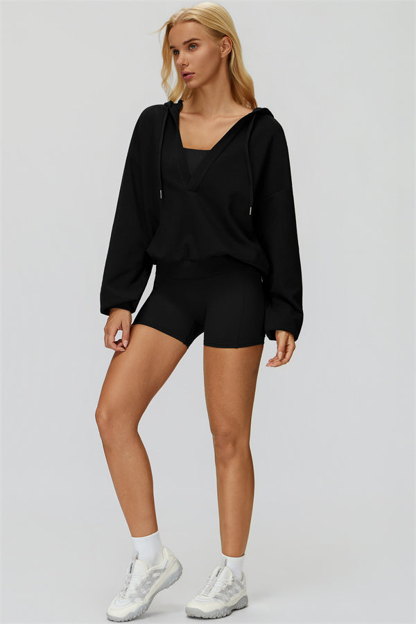 The Fyra V-Neck Hoodie
