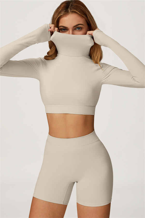 The Axis Crop Top Shorts 2-Piece Set