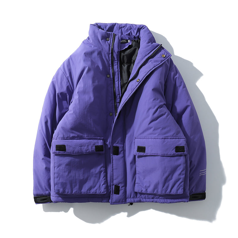 Thicker functional wind loose coat