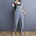 Women's Real Wash Denim Overalls
