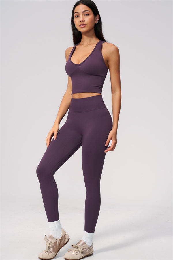 The Allure Crop Top Leggings 2-Piece Set