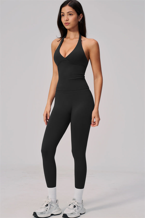The Align V-Halter Top Leggings 2-Piece Set
