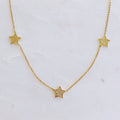 Stars In Greek Island Necklace