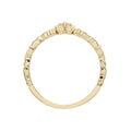 Exquisite Crown Hollow Ring Girl